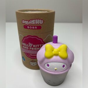 Sanrio Hello Kitty And Friends My Melody Boba SquiSHU Stress Toy